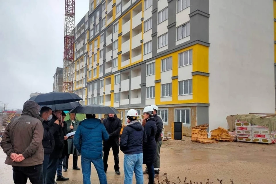 Строительство двух домов для реабилитированных граждан должны завершить к концу 2022 года. Фото: пресс-служба администрации Симферополя