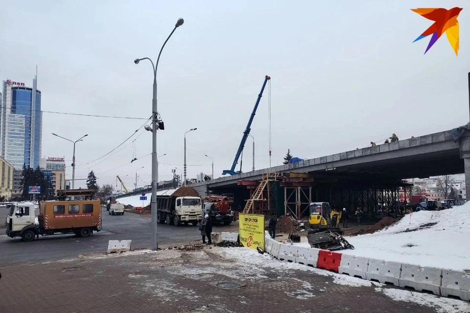 Так выглядел мост в первых числах февраля 2022 года. Фото: читатель "КП"