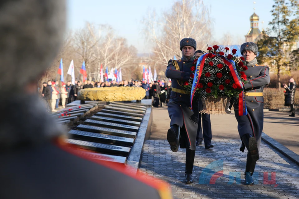 В Луганске отмечают 79-й годовщину освобождения города от немецко-фашистских захватчиков. Фото: ЛИЦ