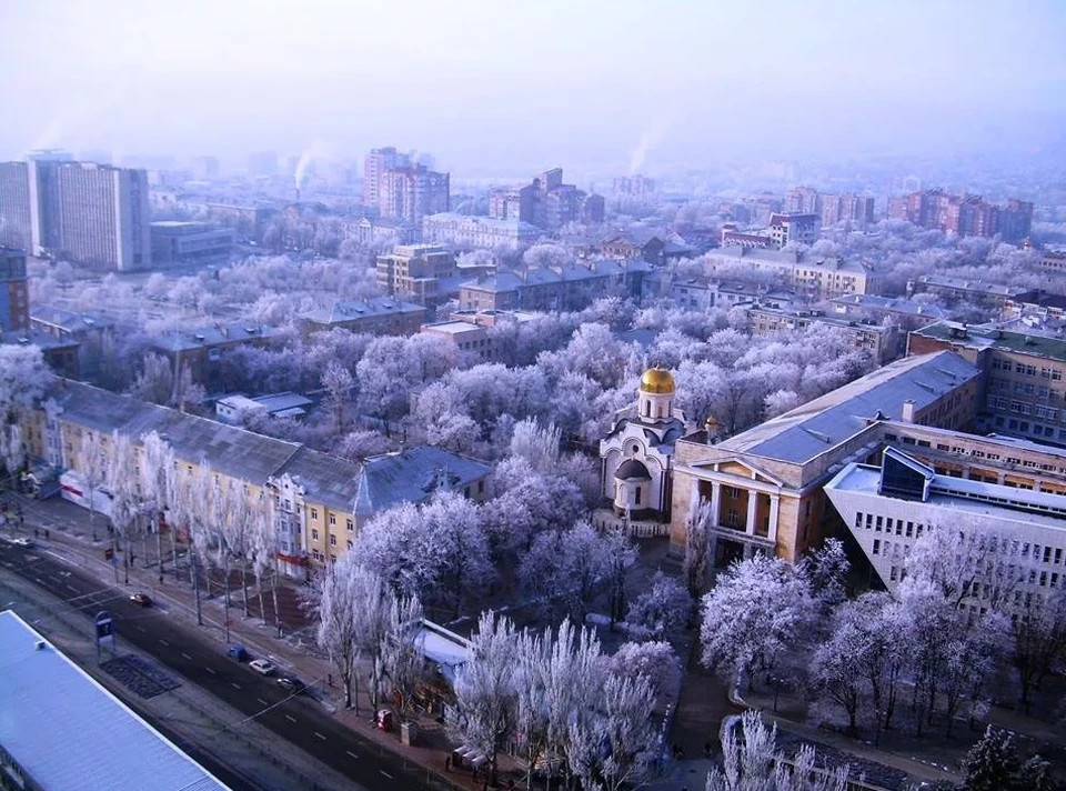 Россия - за мирное будущее Донецка. Фото: «Твиттер»