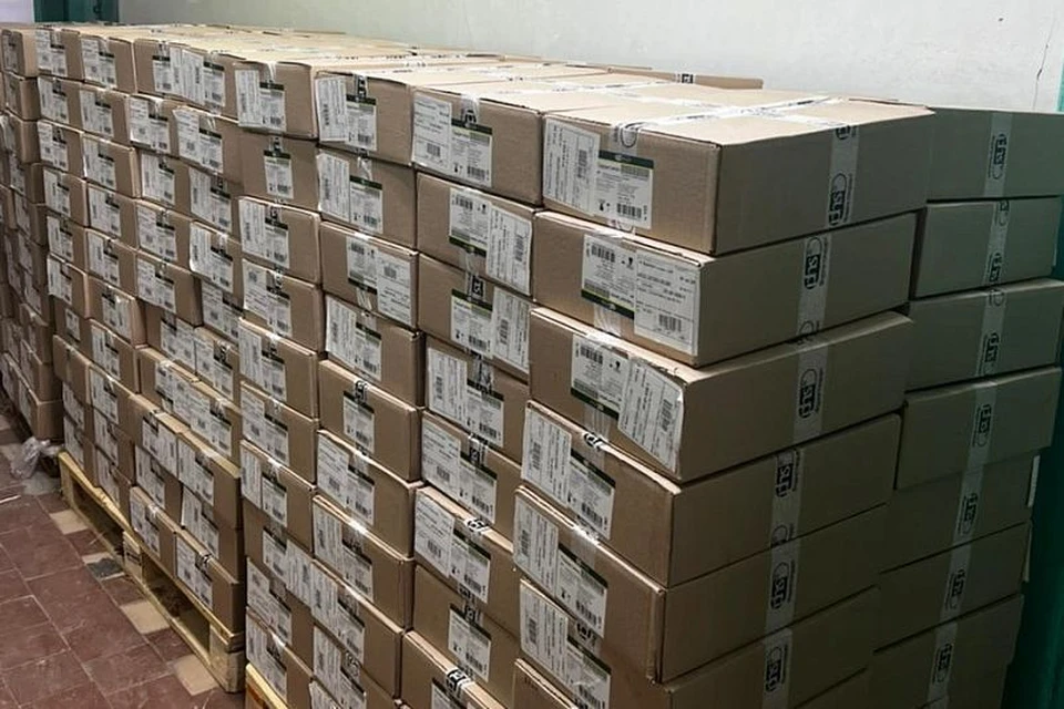 За неделю доставили свыше 87,9 тыс. упаковок препаратов для лечения пациентов с коронавирусом