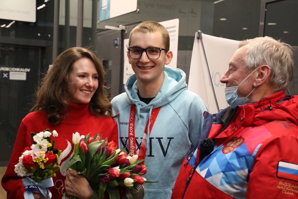 Серебряного призера Олимпиады Сергея Трофимова торжественно встретили в Нижнем Новгороде Фото: пресс-служба правительства Нижегородской области