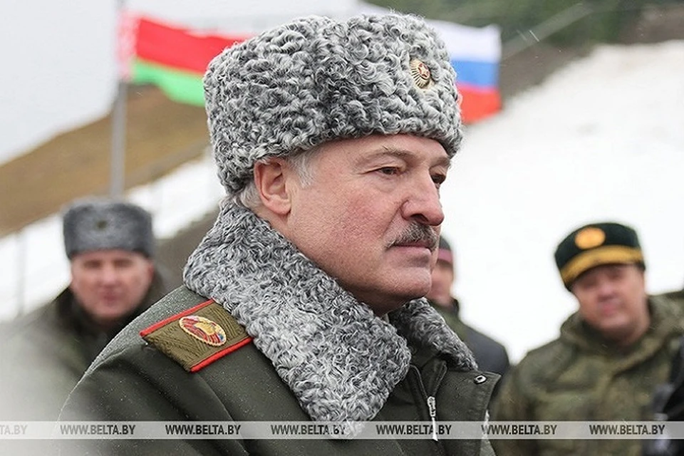 Александр Лукашенко побывал на учениях «Союзная решимость – 2022» на полигоне Осиповичский, Фото: БелТА