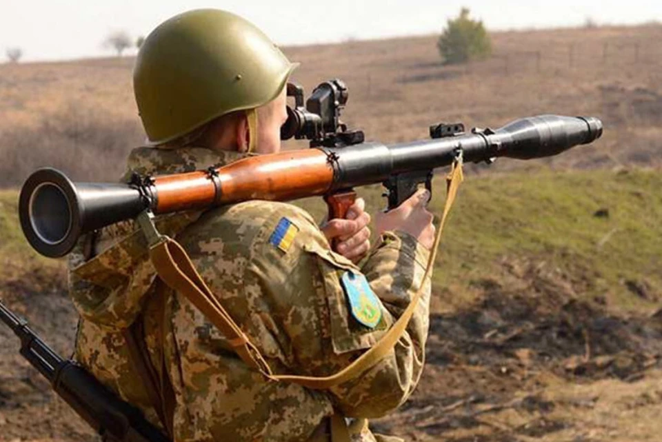 Украинские боевики нанесли новые удары по Докучаевску. Фото: штаб «ООС»