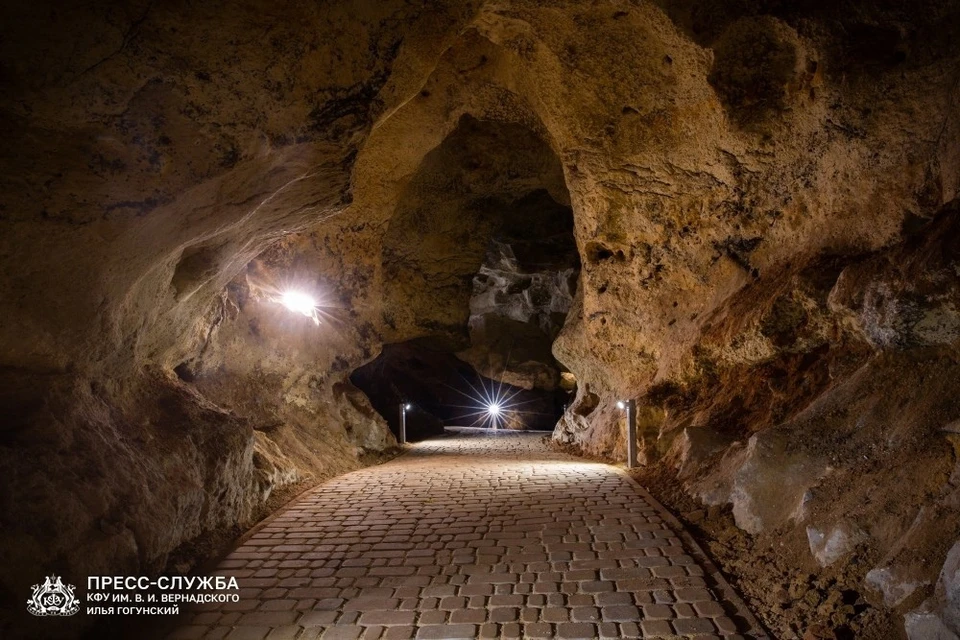 В пещеру Таврида можно будет попасть в начале туристического сезона. Фото: пресс-служба КФУ