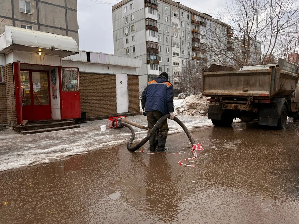 Около 4 тысяч кубометров воды откачали с улиц Нижнего Новгорода за выходные Фото:Управление по связям со СМИ администрации Нижнего Новгорода
