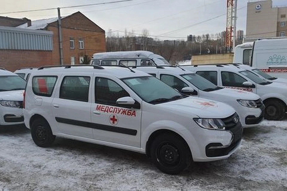 В больницы Красноярского края направят первую партию автомобилей «Лада Ларгус». Фото: минздрав