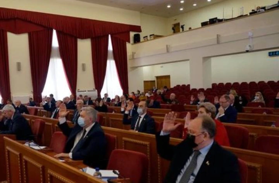 В Заксобрании Ростовской области прошло очередное заседание. Фото: ЗС РО