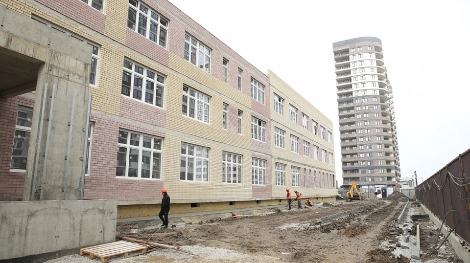Новая школа на 1550 мест в Краснодаре примет учеников уже в 2022 году Фото: пресс-служба городской администрации