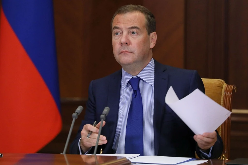 Дмитрий Медведев. Фото: Юлия Зырянова/POOL/ТАСС