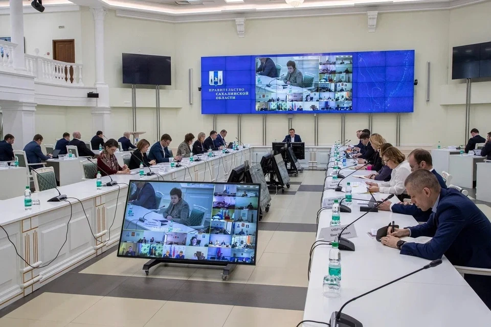 Заседание правительства Сахалинской области
