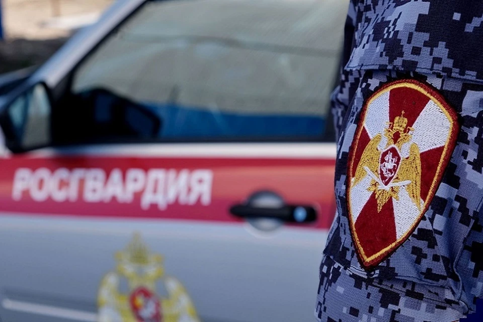 Пьяного дебошира задержали в больнице Алушты. Фото: Пресс-служба Росгвардии