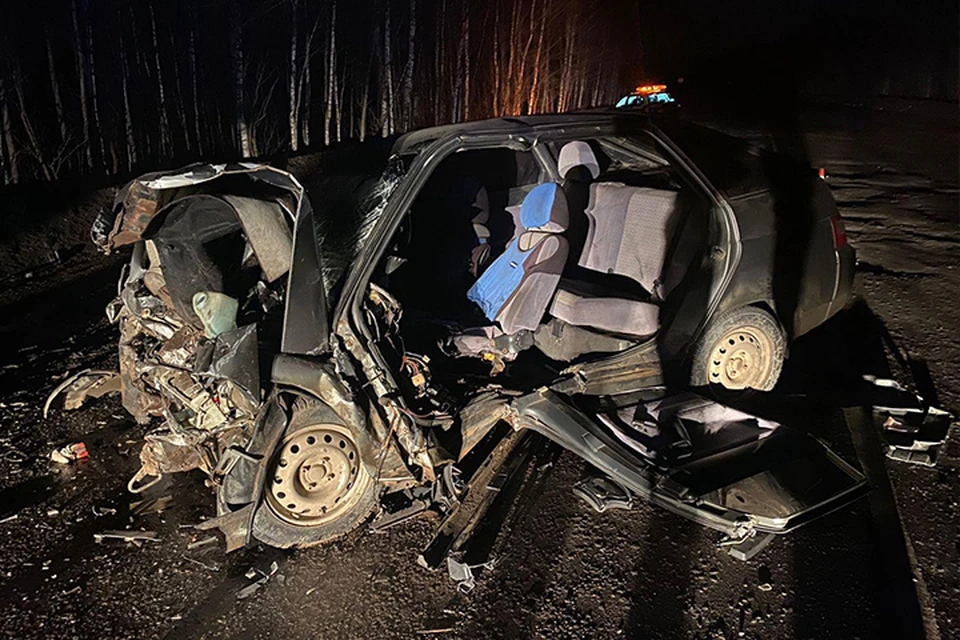 В ДТП пострадали три человека Фото: УГИБДД России по Тверской области
