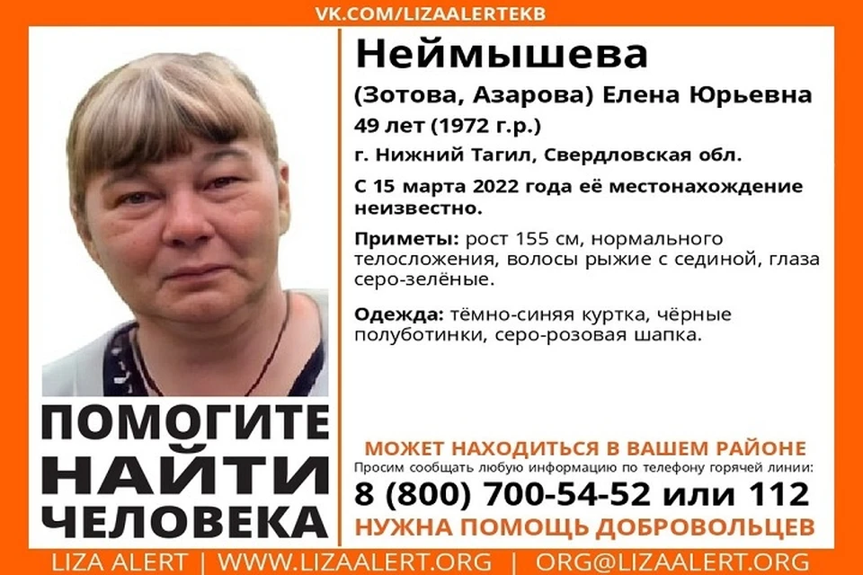 Фото: поисковый отряд "ЛизаАлерт"
