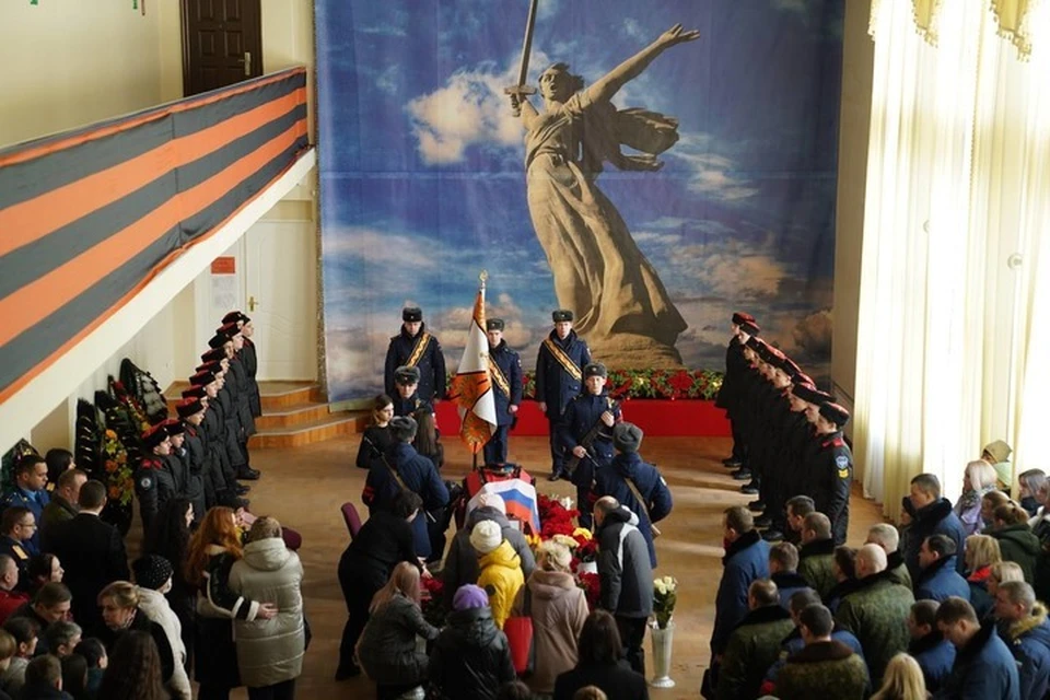 Похороны военного летчика прошли в Приморско-Ахтарске. Фото: пресс-служба администрации Приморско-Ахтарского района