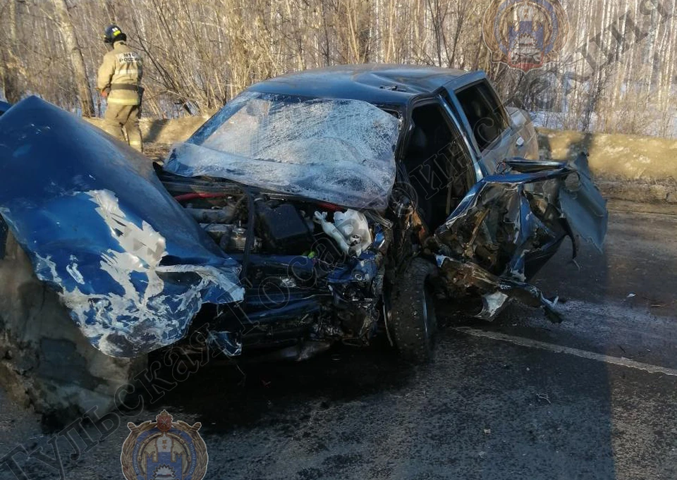 В Киреевском районе Тульской области столкнулись ВАЗ и Renault: погиб мужчина