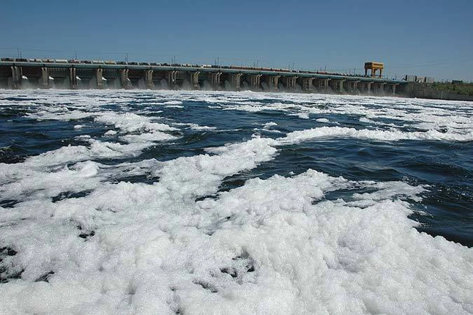 Самое большое водохранилище на волге