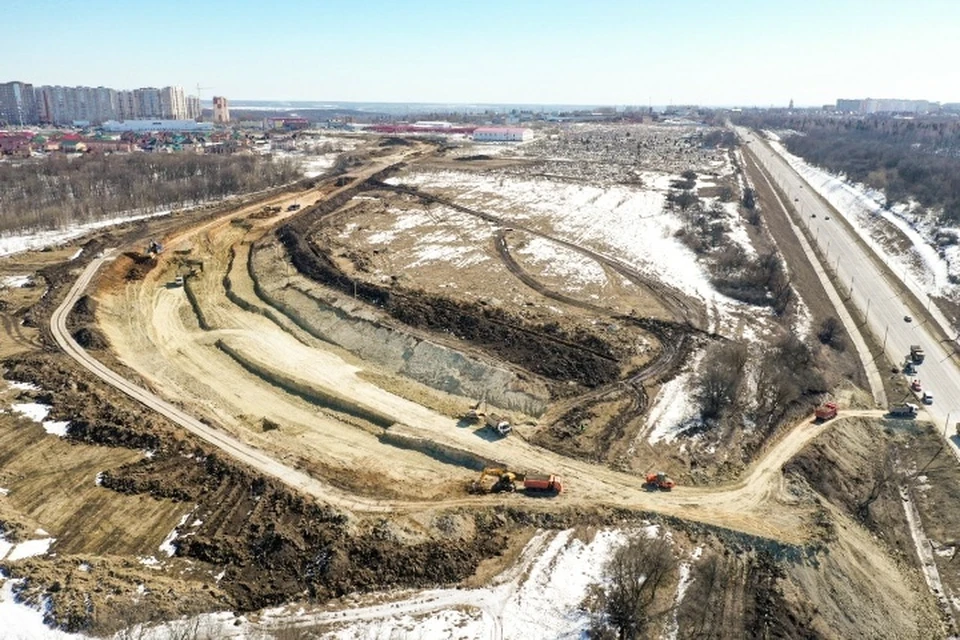 Протяженность участка - 1,35 км. фото - администрация КО