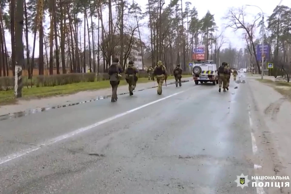 На кадрах видео Национальной полиции Украины нет разбросанных по городу тел