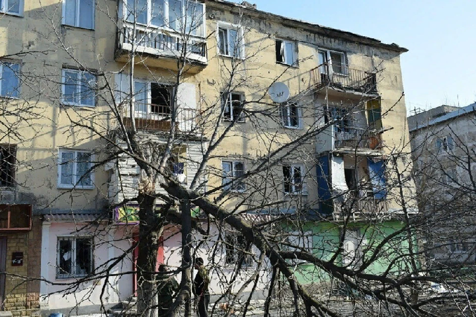 Город регулярно подвергается украинским обстрелам. Фото: Администрация Первомайска