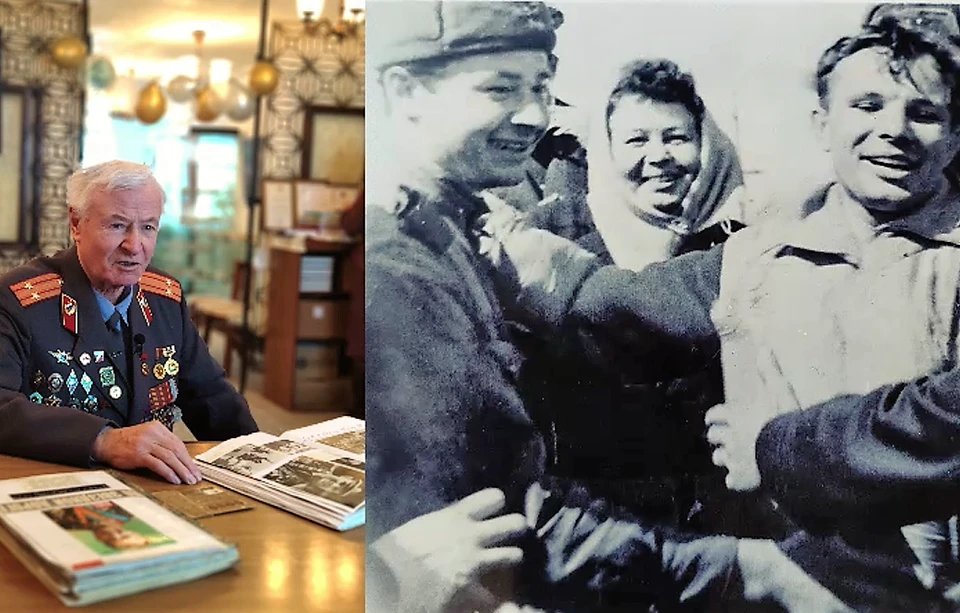 На память о встрече с Гагариным у Виктора Артемьева остались фотографии.