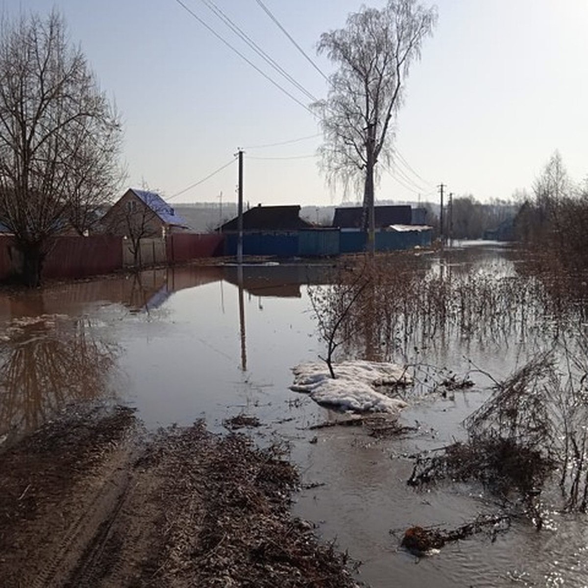 В Кайбицком районе подтопило 44 огорода в трех селах и одной деревне - KP.RU