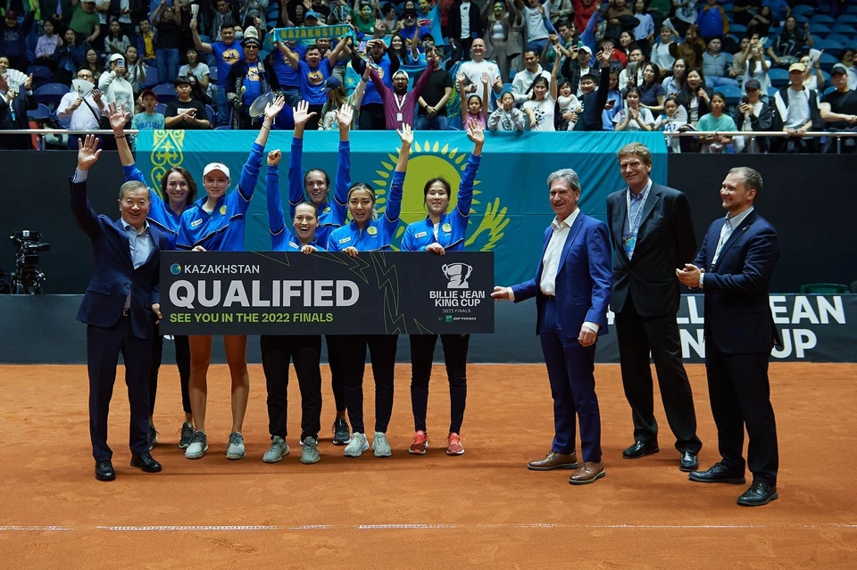 Женская сборная Казахстана по теннису впервые в истории стала участником финального раунда Кубка Билли Джин Кинг.
