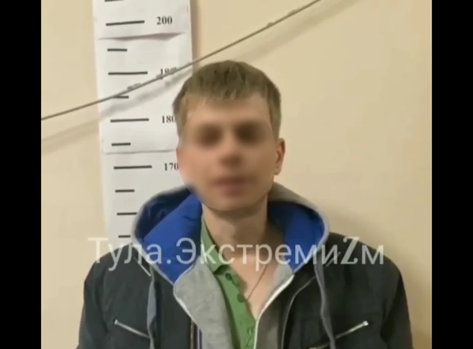 В Ефремове Тульской области за призывы к терроризму задержали 33-летнего мужчину