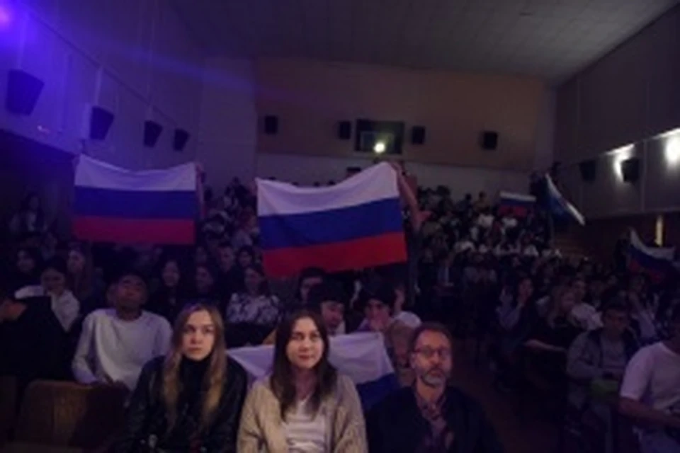 В Астраханской области прошёл концерт #ZаРоссию