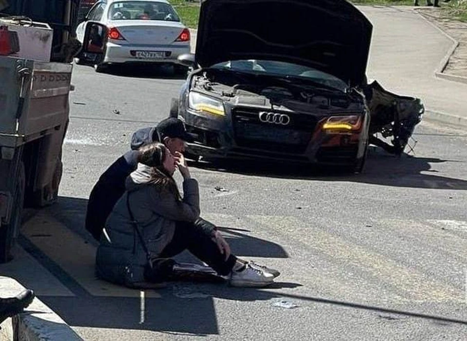 Пьяный водитель без прав сбил женщину-пешехода на проспекте Гагарина. Фото: Антон Петров