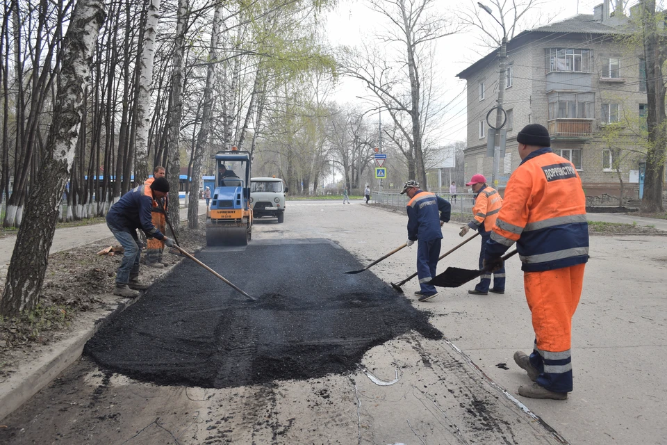 Сегодня, 4 мая, дорожники Ульяновска приступили к ямочному ремонту