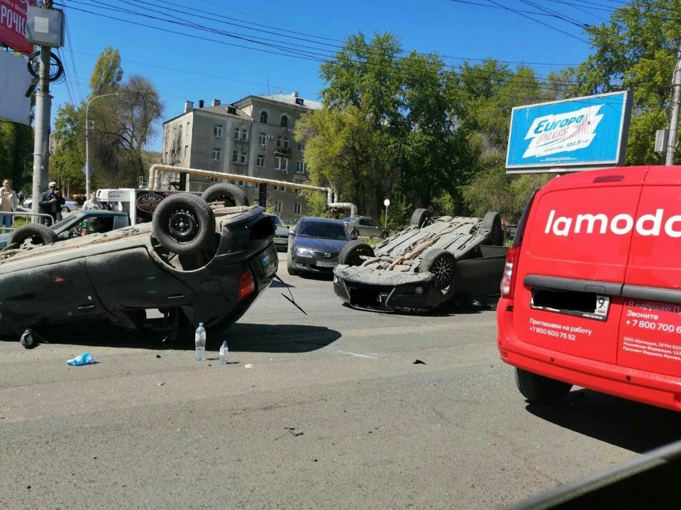 Авария в Саратове