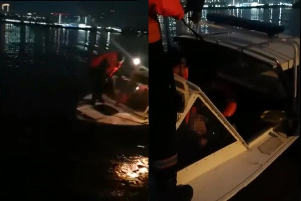 В Новосибирске спасатели достали из Оби 22-летнюю девушку. Фото: МАСС.