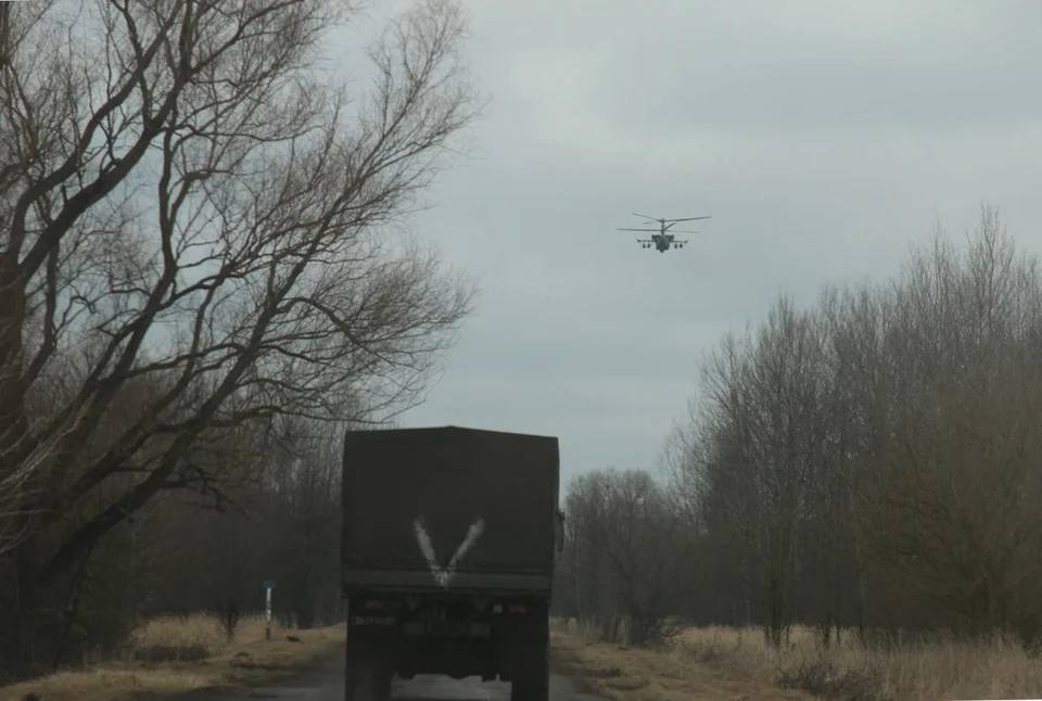 Встречающий российских военных мальчик Алёша из Белгородской области пожелал им здоровья