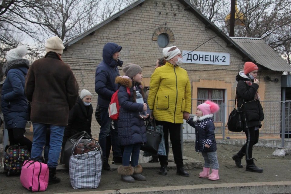 Массовая эвакуация в Российскую Федерацию была объявлена Главой государства 18 февраля