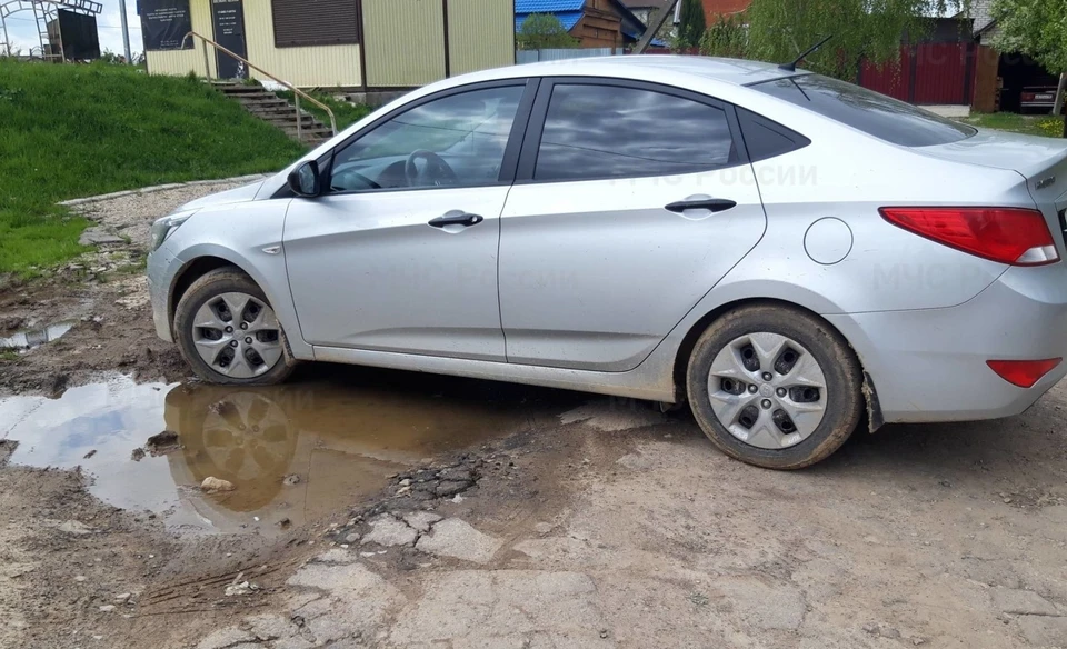 Фото с места аварии.