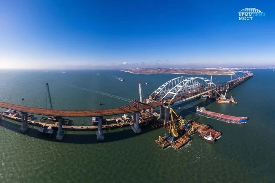 Протяженность объекта считается самой длинной в Европе. Фото: Инфоцентр "Крымского моста"