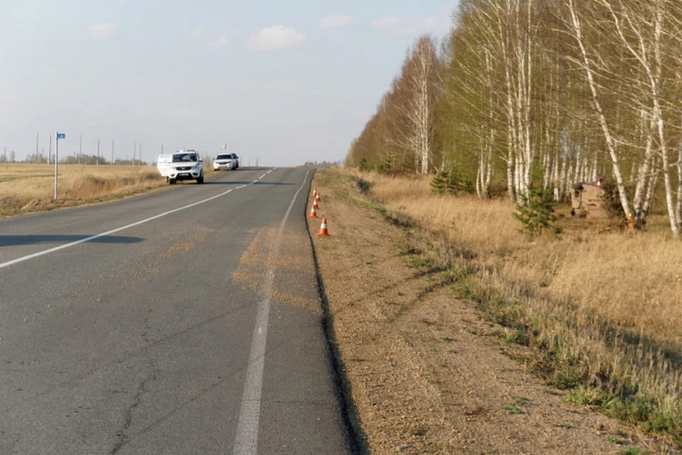 На юге Красноярского края по вине пьяного водителя пострадали два подростка. Фото: ГИБДД