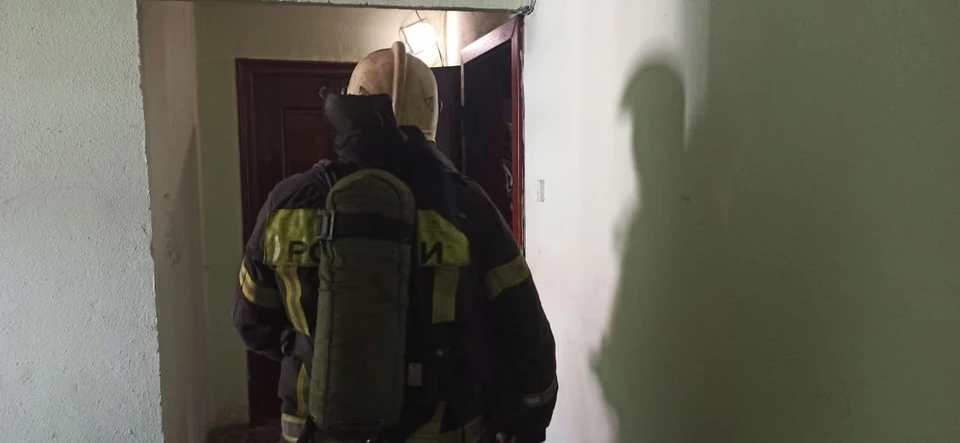 В Туле из горящего дома эвакуировали 5 человек