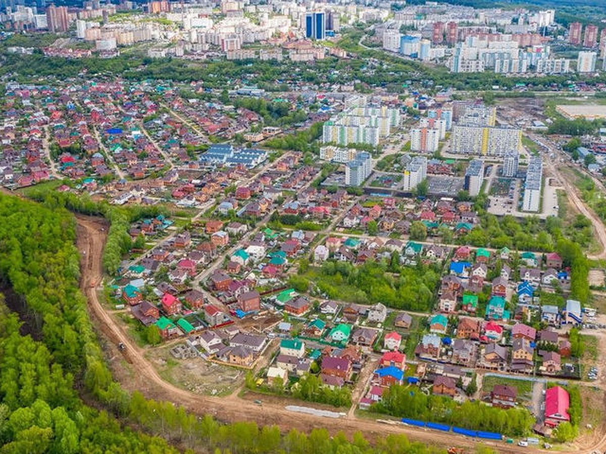 В Уфе для расширения дороги на улице Пугачева снесут десятки частных домов  - KP.RU