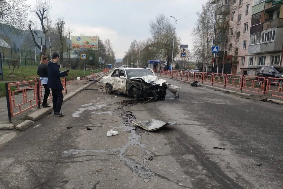 Три человека пострадали в ДТП из-за пьяного водителя иномарки в Бодайбо