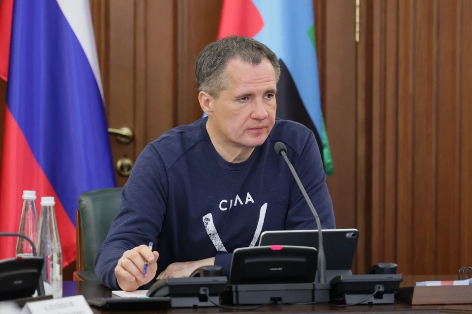 Вячеслав Гладков прокомментировал новый фейк, призванный посеять панику среди белгородцев. Фото с сайта губернатора и правительства области.