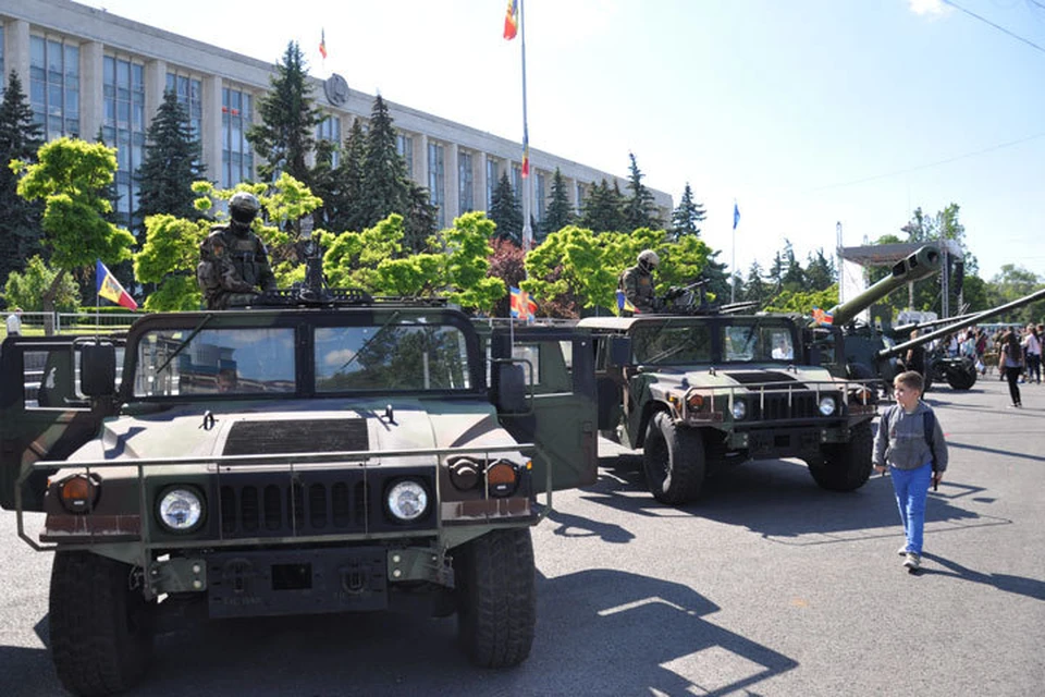 Военные расходы Молдовы постоянно растут.