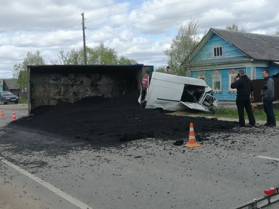 В ДТП погиб водитель "Форда" Фото: УГИБДД России по Тверской области