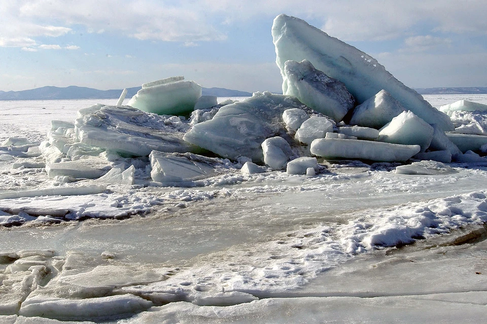Ледяные торосы. Фото ИТАР-ТАСС/ Владимир Саяпин
