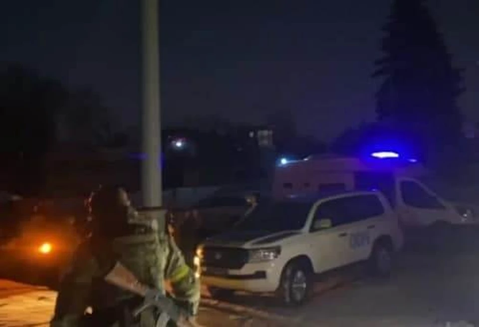 Украинские военные захватили штаб ООН в Краматорске. Фото: штаб теробороны ДНР