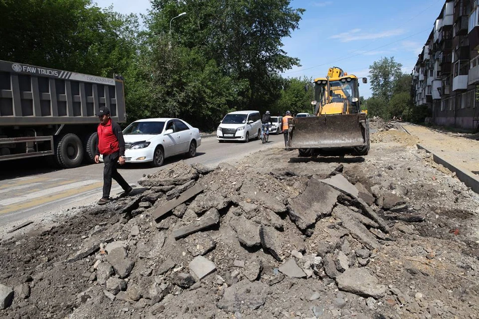 Улицу Воровского полностью отремонтируют в Иркутске. Фото: администрация Иркутска.