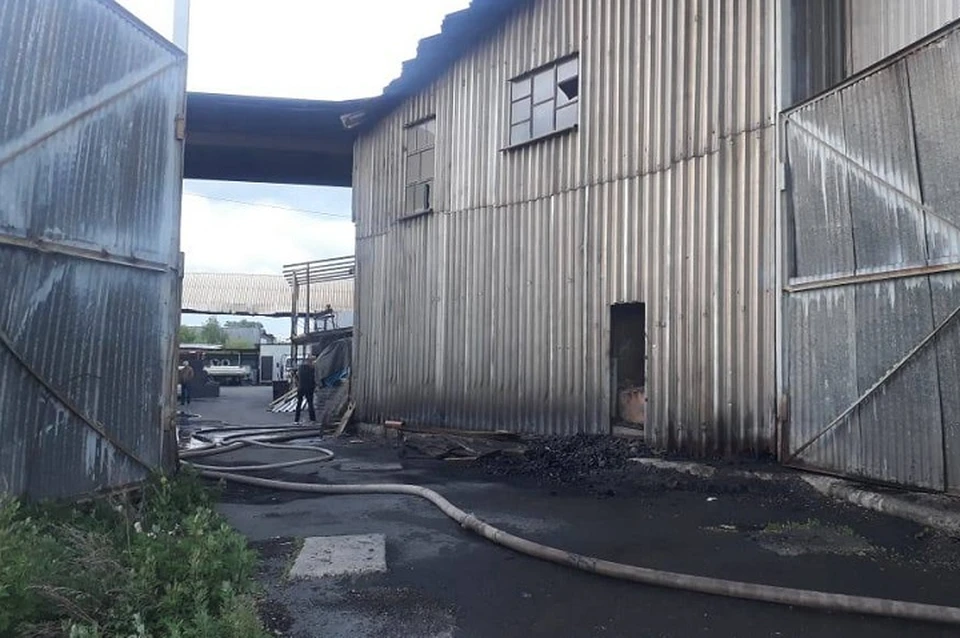 Площадь пожара составила 50 квадратных метров Фото: ГУ МЧС по Свердловской области