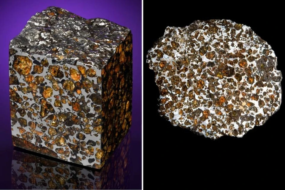 Вот так выглядят два самых дорогих метеорита. Фото: christies.com
