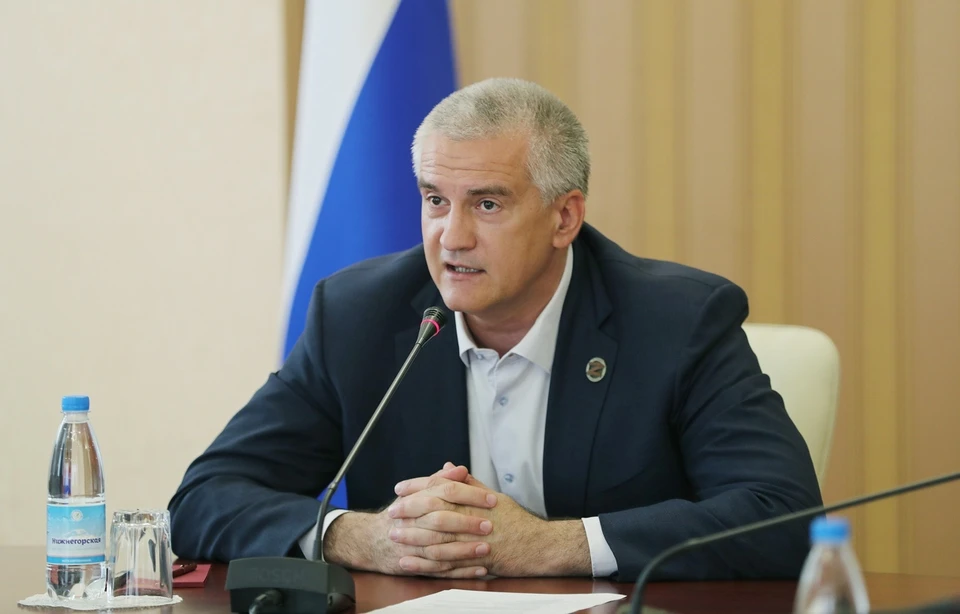 Пока существует киевский режим, он будет угрозой для России, уверен глава Крыма. Фото: страница Сергея Аксенова "ВКонтакте"